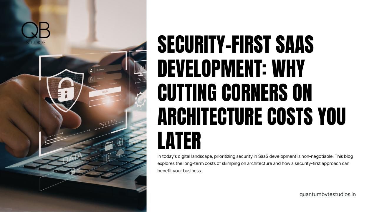 Security-First SaaS Development: Why Cutting Corners on Architecture Costs You Later