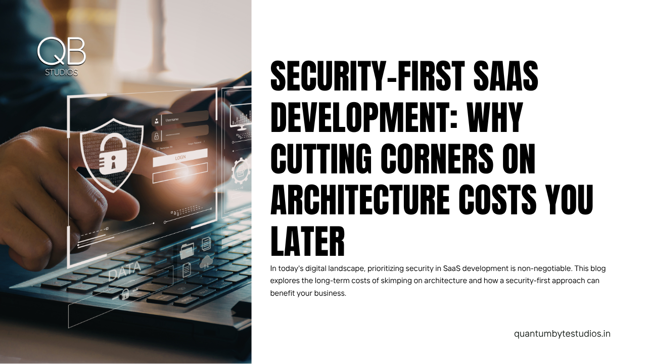 Security-First SaaS Development: Why Cutting Corners on Architecture Costs You Later